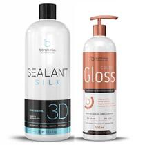 Kit Selagem Sealant Slik 3D 1L + Cauter Gloss 500ml Bórabella