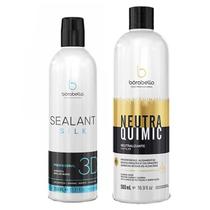 Kit Selagem Silk 3D 350ml + Neutra Quimicmic 500ml Bórabella