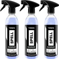 Kit Selante Automotivo Spell 2.0 Vonixx Ativação por Água, Brilho Proteção e Hidrorrepelencia Kit Selante Automotivo Spell 2.0 Vonixx Ativação por Água, Brilho Proteção e Hidrorrepelencia