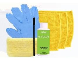 Kit Selante Restaurador De Cores E Tintas + 3 Pano + 1 Luva