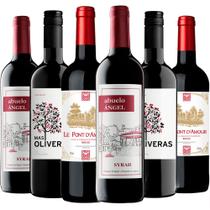 Kit Seleção 6 Vinhos Para Presentear