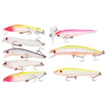 Kit Seleção de Iscas Nelson Nakamura para Tucunaré (8 Iscas, estojo, DVD)