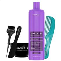 Kit Select Blond Prohall 1L Acessórios e Pente Beauty Secret