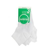 Kit Selene 3 Meias Sapatilha 2930 Branco