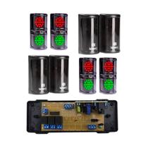 Kit Semaforo + Controlador 2 Niveis Bivolt + Sensor Ipec Kit Semaforo + Controlador 2 Niveis Bivolt + Sensor Ipec