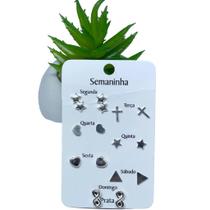 KIT SEMANINHA II - Prata 925 KIT SEMANINHA II - Prata 925