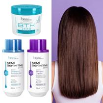 Kit Semi Definitiva 300ml + Botox Btx Zero 250g Forever Liss