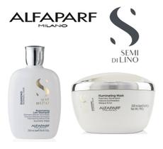 Kit Semi Di Lino Diamond Shampoo 250ml E Máscara 200ml