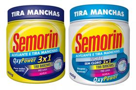 Kit Semorin Alvejante Tira Manchas Em Pó 3x1 400g Cada