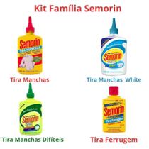 Kit Semorin Tira Manchas White Maxi Original e Tira Ferrugem Kit Semorin Tira Manchas White Maxi Original e Tira Ferrugem