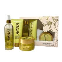 Kit sens c/ 3 itens macadamia e bergamota - labotrat sens Kit sens c/ 3 itens macadamia e bergamota - labotrat sens