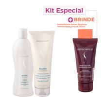 Kit Senscience Balance Inner Restore Duo Máscara (3 produtos)