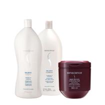 Kit Senscience Balance Inner Restore Salon Total (3 produtos)