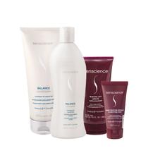 Kit Senscience Balance Intensif Moisture Home Care Leave-in (4 produtos)