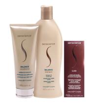 Kit Senscience Balance Shampoo 280ml + Condicionador 240ml + CPR (2x25ml)