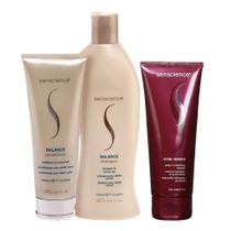 Kit Senscience Balance Shampoo 280ml + Condicionador 240ml + Inner Restore Deep Moisturizing 200ml