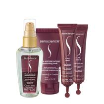 Kit Senscience Inner Restore Intensif Máscara True Hue Óleo C.P.R Ampola (3 produtos) Kit Senscience Inner Restore Intensif Máscara True Hue Óleo C.P.R Ampola (3 produtos)