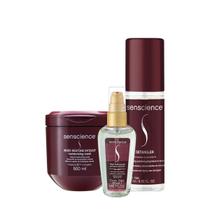 Kit Senscience Inner Restore Intensif Máscara True Hue Óleo e Detangler Leave-in (3 produtos) Kit Senscience Inner Restore Intensif Máscara True Hue Óleo e Detangler Leave-in (3 produtos)