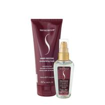Kit Senscience Inner Restore Máscara e True Hue Óleo (2 produtos)