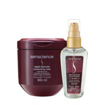 Kit Senscience Inner Restore Máscara G e True Hue Óleo (2 produtos)