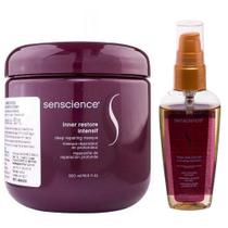 Kit Senscience Inner Restore Moisturizing 500ml + True Hue Color Sérum 55ml