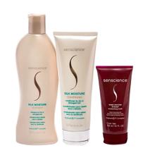 Kit Senscience Silk Moisture E Máscara Inner Restore