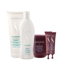 Kit Senscience Silk Moisture Inner CPR Home Care 500 Ampola (5 produtos)
