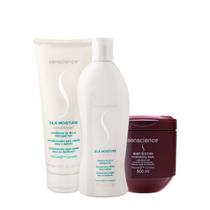 Kit Senscience Silk Moisture Inner Home Care 500 (3 produtos)