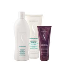 Kit Senscience Silk Moisture Inner Restore Home Care (3 produtos)