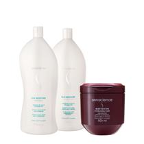 Kit Senscience Silk Moisture Inner Restore Salon Total (3 produtos) Kit Senscience Silk Moisture Inner Restore Salon Total (3 produtos)