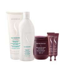 Kit Senscience Silk Moisture Intensif CPR Home Care Ampola (5 produtos) Kit Senscience Silk Moisture Intensif CPR Home Care Ampola (5 produtos)