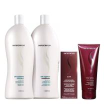 Kit Senscience Silk Moisture - Shampoo 1000ml + Condicionador 1000ml + Inner Restore Deep 200ml + CPR 2x25ml