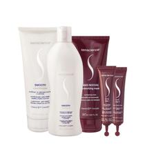 Kit Senscience Smooth Inner CPR Home Care Ampola (5 produtos)