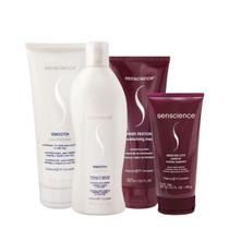 Kit Senscience Smooth Inner Moisture Home Care Leave-in (4 produtos) Kit Senscience Smooth Inner Moisture Home Care Leave-in (4 produtos)