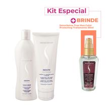 Kit Senscience Smooth True Hue Duo Oil (3 produtos)