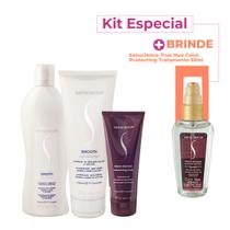 Kit Senscience Smooth True Hue Inner Home Care Oil (4 produtos)