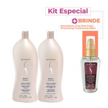 Kit Senscience Smooth True Hue Salon Oil (3 produtos)