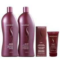 Kit Senscience True Hue Shampoo 1000ml + Condicionador 1000ml + CPR (2x25ml) + Inner Intensif 150ml Kit Senscience True Hue Shampoo 1000ml + Condicionador 1000ml + CPR (2x25ml) + Inner Intensif 150ml