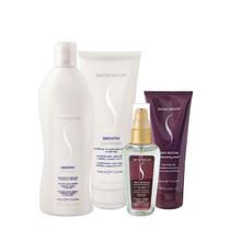 Kit Senscience True Hue Smooth Inner Home Care Oil (4 produtos)