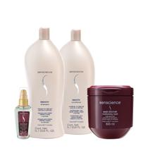 Kit Senscience True Hue Smooth Inner Salon Total Oil (4 produtos) Kit Senscience True Hue Smooth Inner Salon Total Oil (4 produtos)