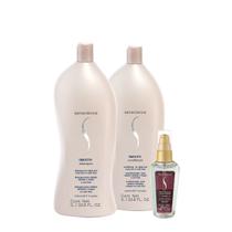 Kit Senscience True Hue Smooth Salon Oil (3 produtos)