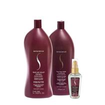 Kit Senscience True Hue Violet Color Salon Oil (3 produtos)