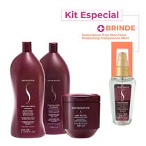 Kit Senscience True Hue Violet Inner Salon Total Oil (4 produtos)