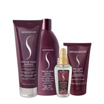 Kit Senscience True Hue Violet Shampoo Condicionador Máscara e Óleo (4 produtos) Kit Senscience True Hue Violet Shampoo Condicionador Máscara e Óleo (4 produtos)