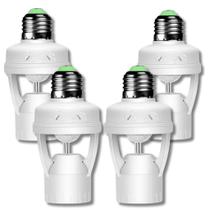 KIT Sensor De Presença Com Fotocélula Para Lâmpada Soquete Kit:4PCS KIT Sensor De Presença Com Fotocélula Para Lâmpada Soquete Kit:4PCS