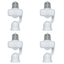 Kit Sensor de Presença Lâmpada E27 Lente 360º 6 Funções QA17M