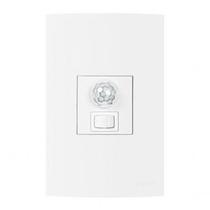 Kit Sensor De Presença Parede Embutir Com Interruptor Branco