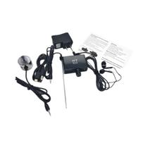 Kit Sensor Detector De Vazamento De Água De Alta Sensibilidade Com Duas Sondas E Monitor De