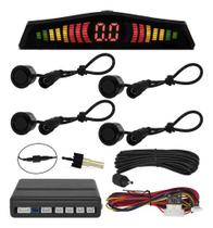 Kit Sensor Estacionamento Frontal Orbe 4p Preto Dianteiro Cor Preto (brilhante) Kit Sensor Estacionamento Frontal Orbe 4p Preto Dianteiro Cor Preto (brilhante)
