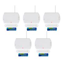 Kit Sensor Magnético 433mhz Compatec Rsht8 Sem Fio 5 Peças